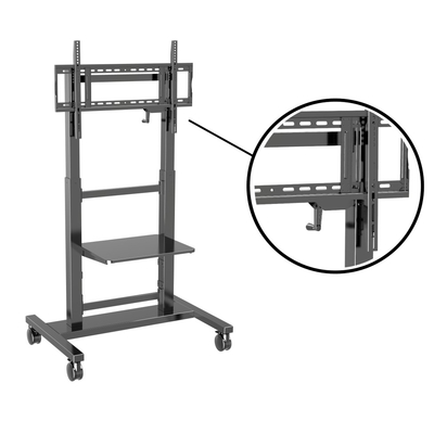 55" 86" Interactivo tablero blanco Stand 200KGS con estándar VESA fácil de usar e instalar