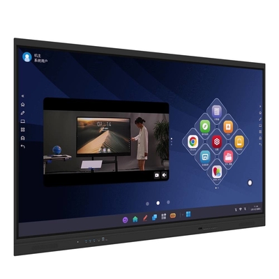 IR Interactive Whiteboard EDLA Google Certificado Negro Android OPS 40 Puntos Monitor con sensor de luz NFC Para el niño escolar