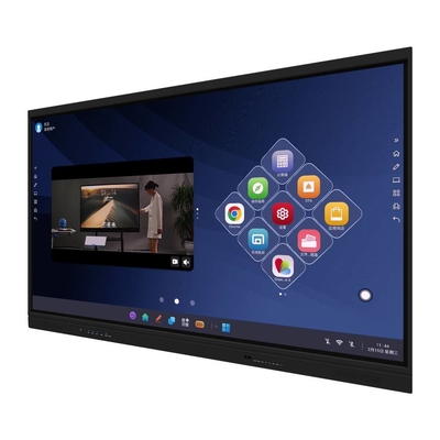 IR Interactive Whiteboard EDLA Google Certificado Negro Android OPS 40 Puntos Monitor con sensor de luz NFC Para el niño escolar