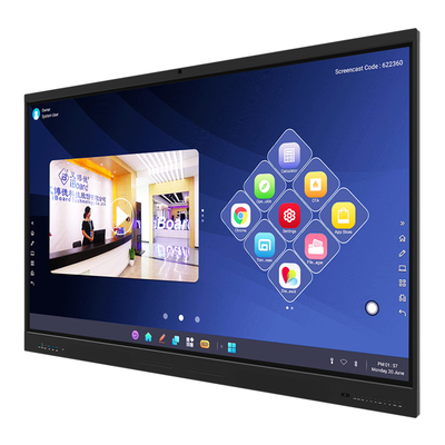 Android/window LCD Anti-Glare Interactivo Smart board Multi Touch Screen Interactivo Tablero Blanco para la reunión escolar
