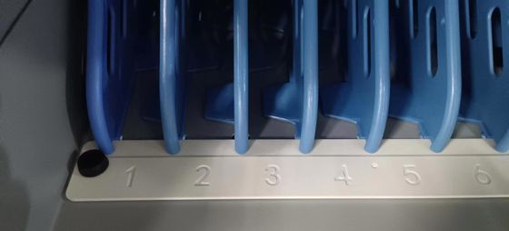 Carga de CA CE Carga de CA y USB Tipo A Tipo C Almacenamiento de bóveda Ipad Carro de carga móvil gabinete de carga con ruedas