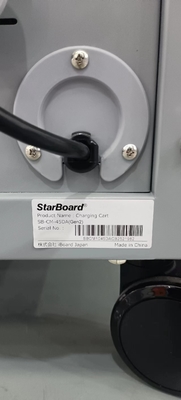 Carga de CA Carga de CA y almacenamiento de bóveda USB Tipo A Tipo C iPad Cabinet de carga con ruedas