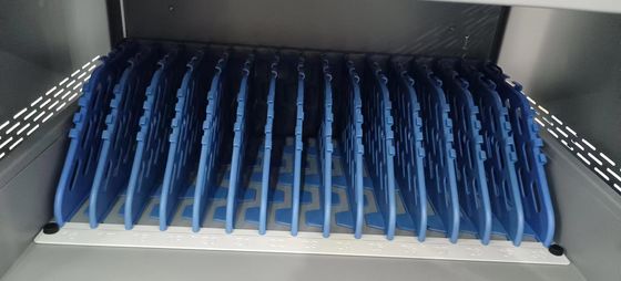 Carga de CA CE Carga de CA y USB Tipo A Tipo C Almacenamiento de bóveda Ipad Carro de carga móvil gabinete de carga con ruedas