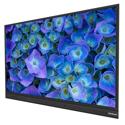 Panel plano interactivo EDLA Google CE certificado 4K 98 pulgadas 20 puntos Android 13 Compartir la pantalla con la cámara El reproductor multimedia del micrófono