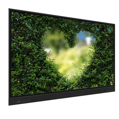 Tabla LCD inteligente de 65 pulgadas 20 puntos Android 14 USB Wifi Sensor de luz Smart TV Computadora para la presentación de la oficina del profesor