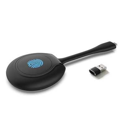 Clicador de uso compartido de pantalla con dongle inalámbrico para monitor de pantalla táctil interactivo