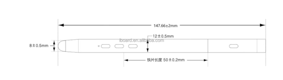 Micro USB Intelligent Pen 2.4GHz RF inalámbrico para panel táctil interactivo Android Pen para monitor de pantalla táctil