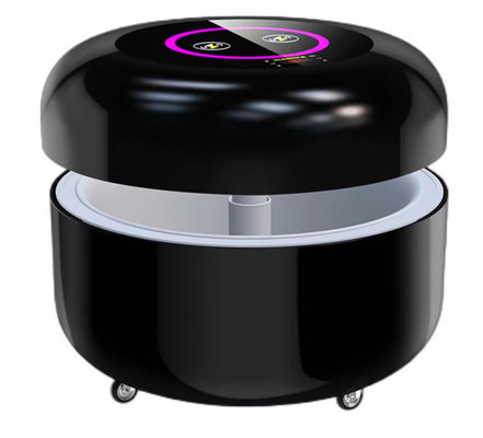 Refrigerador móvil inteligente X1 portátil con ruedas universales cubierta de elevación hidráulica 130L Refrigerador carga inalámbrica