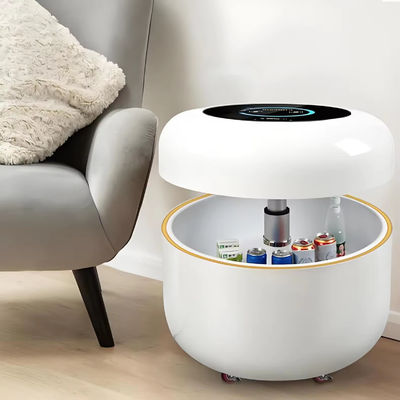 Refrigerador móvil inteligente X1 portátil con ruedas universales cubierta de elevación hidráulica 130L Refrigerador carga inalámbrica