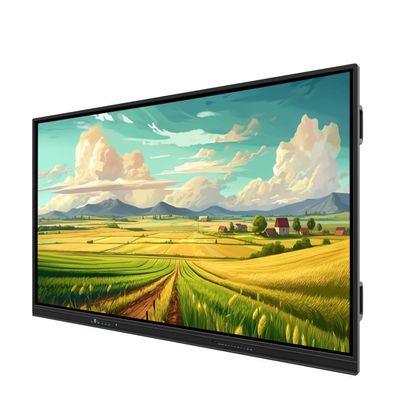 Iboard EDLA Google Certificado Android 13 Multi Window Tabla blanca Software altavoz Micrófono cámara soporte móvil opcional