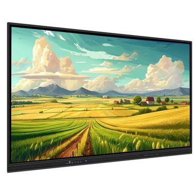 Iboard EDLA Google Certificado Android 13 Multi Window Tabla blanca Software altavoz Micrófono cámara soporte móvil opcional