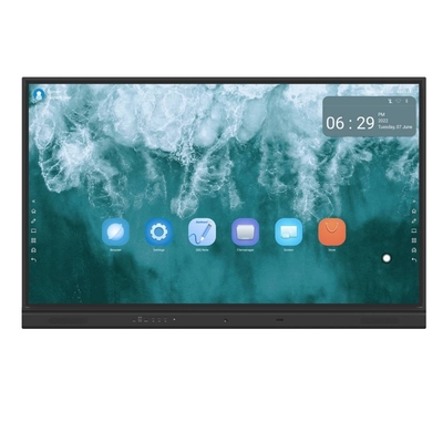 China fábrica Interactivo Flat Panel 40 toque monitores 98 pulgadas HDMI USB PC conectado para los maestros empresario formación
