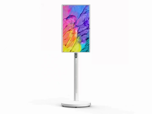 32 pulgadas de pantalla táctil infrarroja interactiva Monitor móvil con relación de contraste 1200: 1 cámara de 13MP incorporada