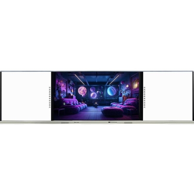 86 pulgadas ABA Intelligent Blackboard IR 20 puntos táctiles con Android Windows OS Micrófono de cámara incorporado para salas de juntas