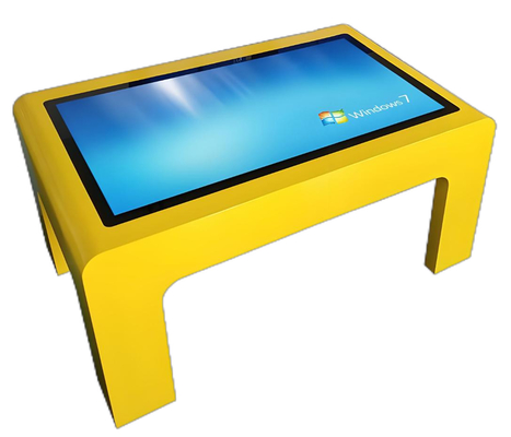 1080P de 43 pulgadas pantalla táctil capacitiva interactiva quiosco tablas de señalización digital para el centro de juegos de oficina