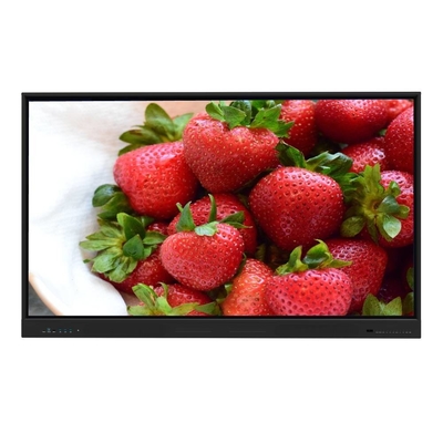 Monitor de pantalla táctil interactivo de 98 pulgadas Smart TV con Android Windows OS Webcam Mic Internet para la enseñanza de salas de reuniones