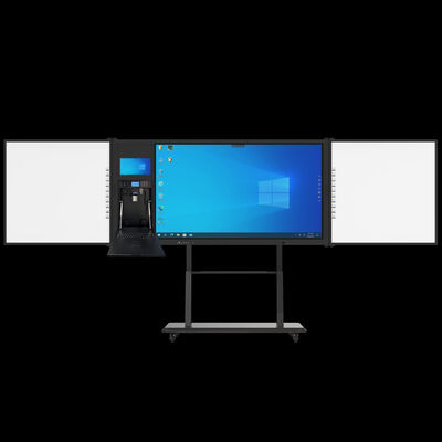110 pulgadas Interconectado Blackboard Smart Whiteboard Interactivo panel plano de pantalla todo en uno