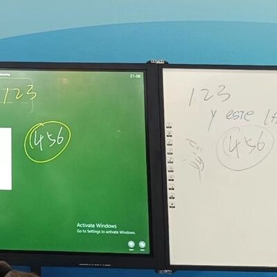 Iboard Factory Direct 75 pulgadas Pizarra interconectada regrabable bloqueable Smart Whiteboard