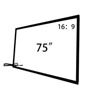 Marco táctil personalizado 19-200 pulgadas 20 puntos táctiles para pared de vídeo interior Smart TV Quiosco de señalización digital