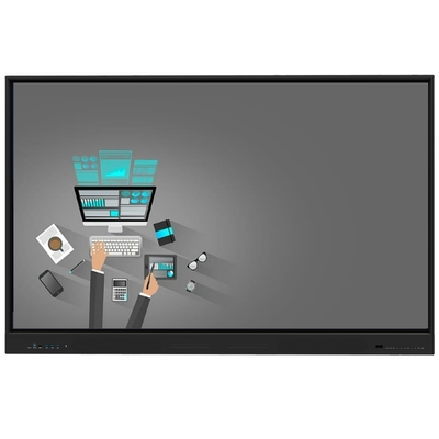 Último Android 14 LCD Smart Board 75" Interactivo Panel Flat para el lugar de trabajo de la educación