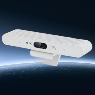 Blanco Negro Instalación fácil 4K cámara web cámara de videoconferencia Usb AI seguimiento automático 2160p cámara web seguimiento con altavoz sala de conferencias de sonido