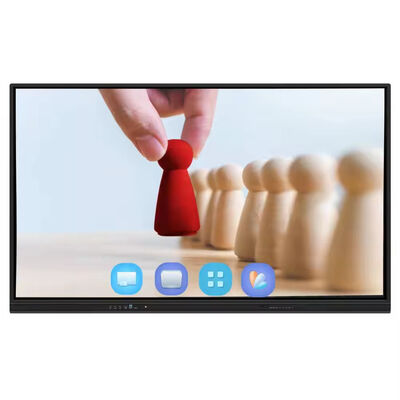 IBoard Panel Plano Interactivo 4K de 86 pulgadas con Pizarra Inteligente Multitáctil para Negocios y Educación