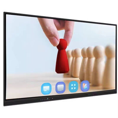 IBoard Panel Plano Interactivo 4K de 86 pulgadas con Pizarra Inteligente Multitáctil para Negocios y Educación