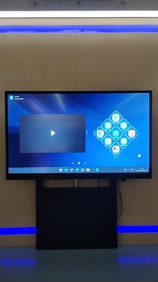 110 pulgadas IBoard Interactivo Tablero Blanco pantalla táctil TV Interactivo Tablero Blanco Con cámara de 48MP, pantalla táctil 4K UHD, tiempo de respuesta de 8ms, sistema operativo Android, ecosistema de aplicaciones abiertas para conferencia escolar