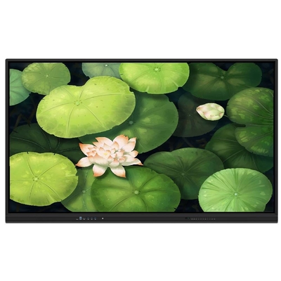 Tabla blanca de pantalla táctil interactiva 65 75 86 98 pulgadas PC Android USB TYPE-C HDMI OUT Tabla inteligente para videoconferencias escolares Muestras educativas