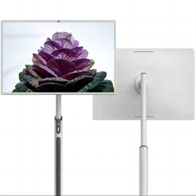 iBoard 32 pulgadas portátil Smart Android pantalla interior pantalla táctil móvil Smart TV giratoria televisor portátil para transmisión en vivo