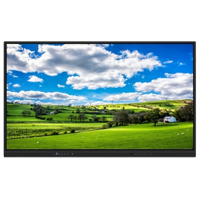 Android 13 Interactivo Tablero blanco de 65 pulgadas multifuncional todo en uno Smart Interactivo pantalla plana de panel Serial Interfaz USB Nuevo monitor de pantalla de aula