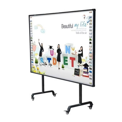 Tablero electrónico inteligente de 102 pulgadas tablero táctil inteligente de educación tablero inteligente interactivo para el aula