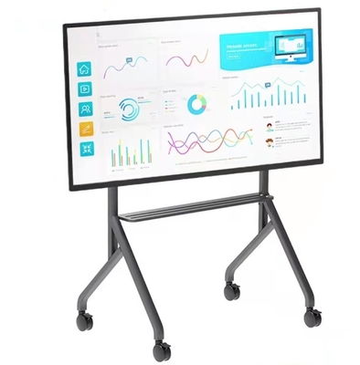Display todo en uno con pizarras inteligentes Tecnología de contacto infrarroja Plata galvanizada de hierro y acero