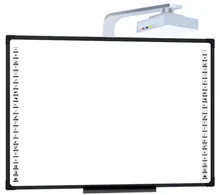 Tablero interactivo de alta intensidad LED con cámara integrada o externa y micrófono instalado en la pared o soporte móvil ≥IP5X