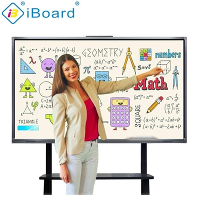 Revolucione sus presentaciones con A73*2 A53*2 CPU LCD Smart Board y 500cd/m2 de brillo