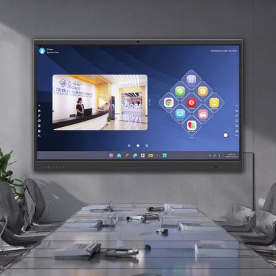 Iboard Factory Direct 75 pulgadas 4K Multi Touch Smart Screen Interactivo Display de panel plano Tablero blanco para reuniones y enseñanza