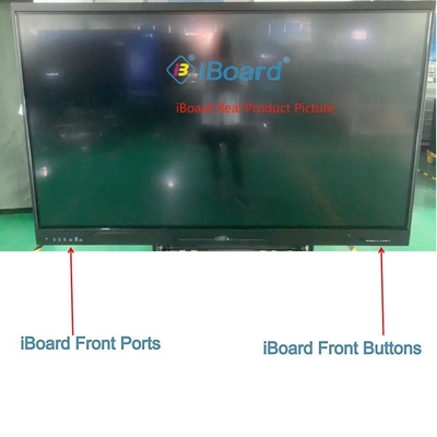 65'' Infrarrojos Interactivo de pantalla táctil Monitor de pantalla inteligente de la junta directiva para la educación de la reunión de la oficina de la clase de publicidad