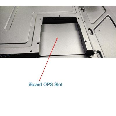 65'' Infrarrojos Interactivo de pantalla táctil Monitor de pantalla inteligente de la junta directiva para la educación de la reunión de la oficina de la clase de publicidad