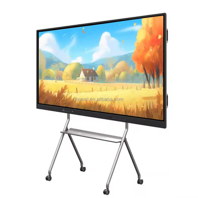iBoard 75 pulgadas 50 puntos táctiles interactivos panel plano Smart pantalla táctil digital interactivo pizarras blancas Smart Board para la enseñanza escolar