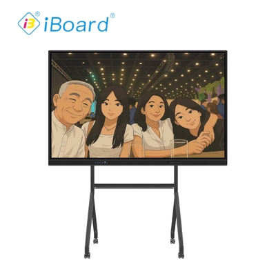 55 65 75 86 98 pulgadas 4K LCD Interactivo Tablero Táctil Smart Screen Sala de clases Tablero electrónico Digital Tablero inteligente para la enseñanza