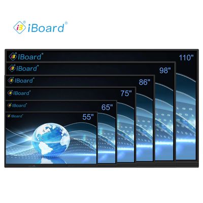 65 75 86 98 110 Pulgadas 4K LCD Interactivo Smart Board Panel táctil Smart Screen para el aula Tabla electrónica Digital Tabla inteligente para la enseñanza