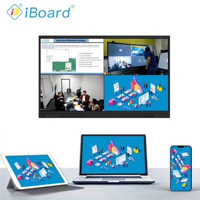Tamaño grande 98 pulgadas 4K LCD Interactivo Smart Board Panel táctil Smart Screen para el aula Tabla electrónica Digital Tabla inteligente para la enseñanza