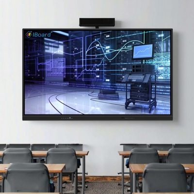 Blackboard inteligente con 75 86 pulgadas Android panel táctil con cámara y micrófono para la educación y la formación