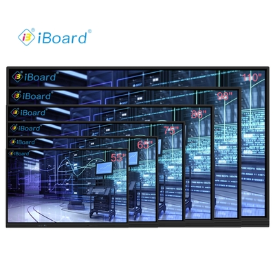 Blackboard inteligente con 75 86 pulgadas Android panel táctil con cámara y micrófono para la educación y la formación