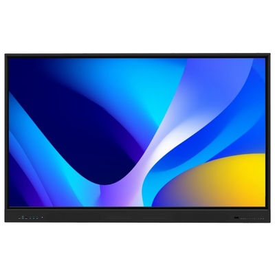 Android de gama alta (16+256GB) 75 pulgadas Interactivo Panel plano Apoyo sistema dual