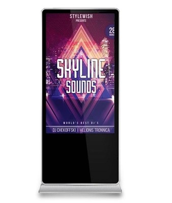 55 pulgadas pantalla táctil quiosco señalización digital publicidad comercial