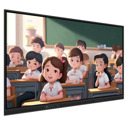 55 65 75 86 98 105 pulgadas 4K digital interactivo panel plano pantalla táctil Ai Smart interactivo tablero blanco para la conferencia en el aula