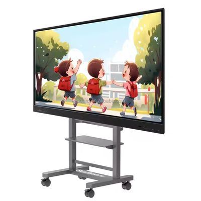 Panel táctil interactivo IR para aula inteligente con monitor táctil LED y pantalla interactiva táctil