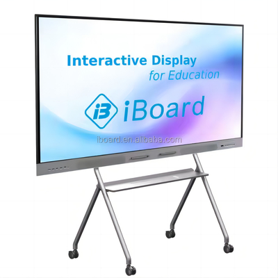 iBoard 65 pulgadas 4k LCD Interactivo Tableros de panel plano digital Smart pantalla táctil para el aula de conferencias