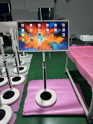 iBoard 32 pulgadas Android 13 Smart Touch Screen Display inalámbrico con cámara 5-7H duración de la batería ajustable